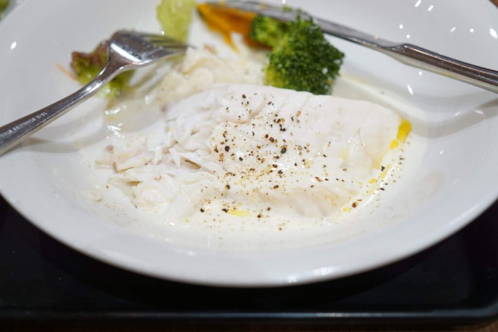 白身魚のソテー