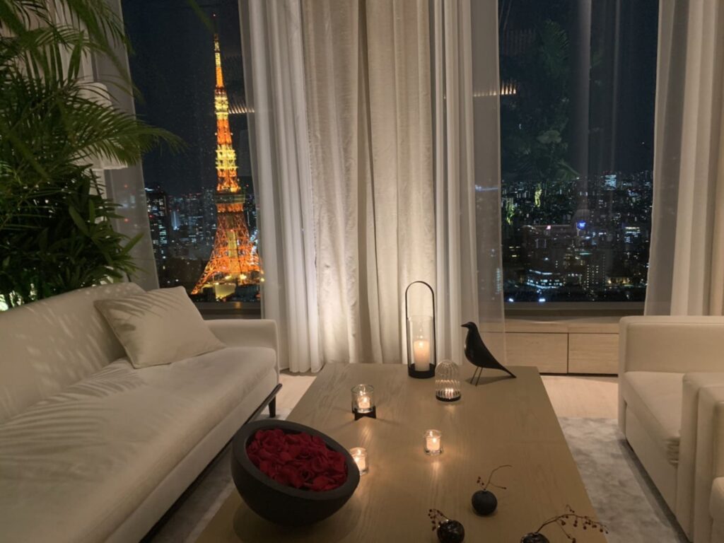 東京エディション虎ノ門のロビーラウンジ