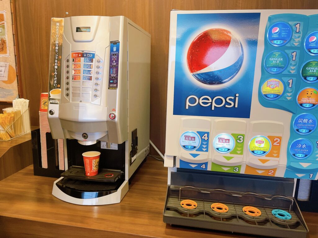 ソフトドリンクバー
