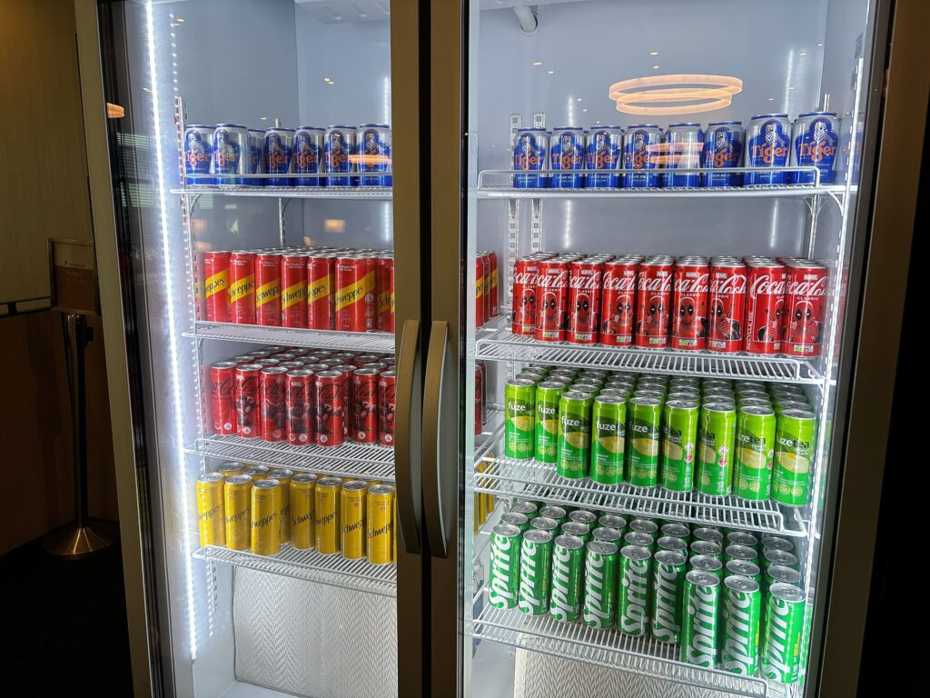 ソフトドリンクコーナー