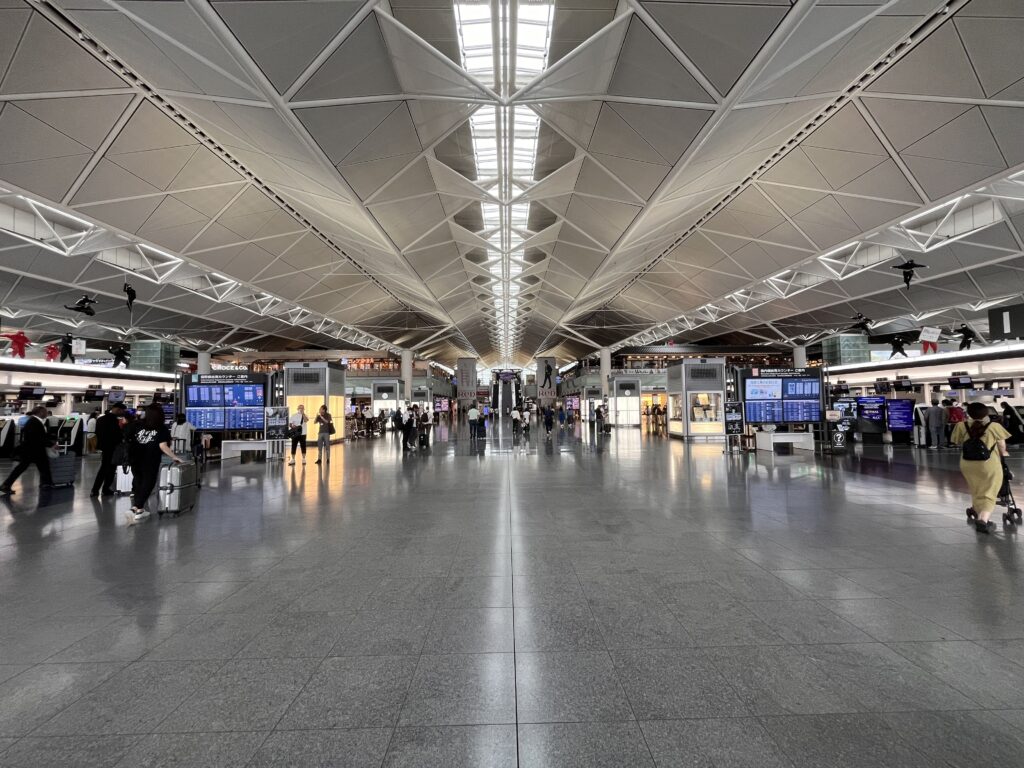 中部国際空港セントレアの様子