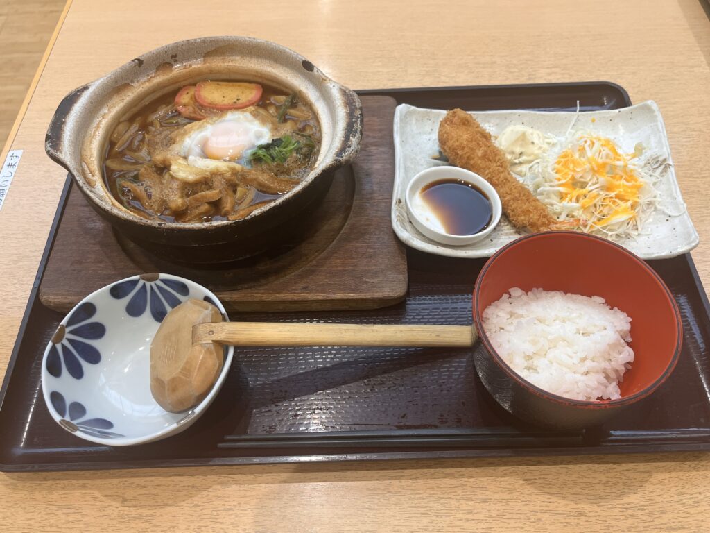 味噌煮込みうどんセット