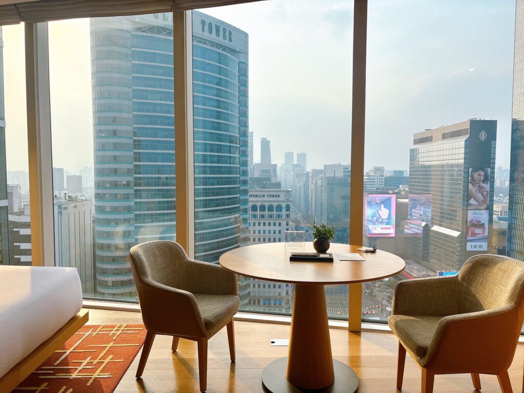 パークハイアットソウルからの眺め