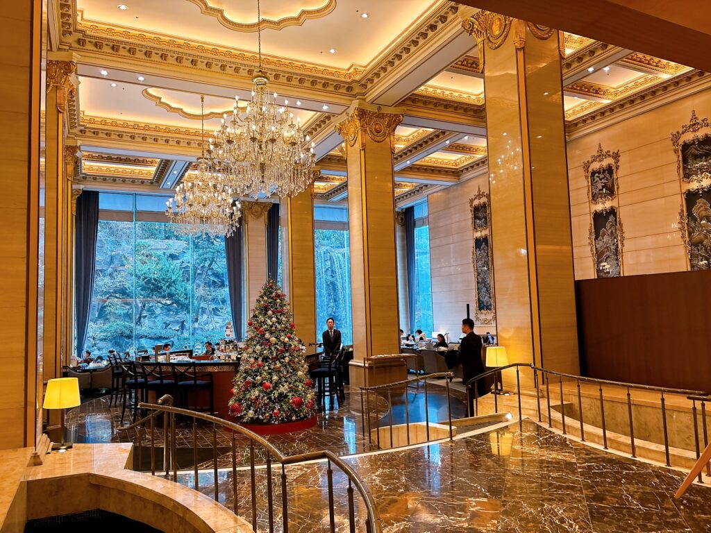 ロッテホテルのロビーラウンジ